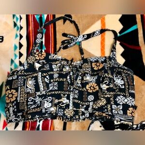 Disney Moana Tribal Crop Top Plus Size